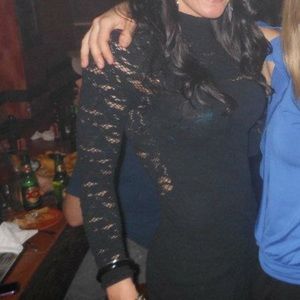 Bebe lace stretch mini